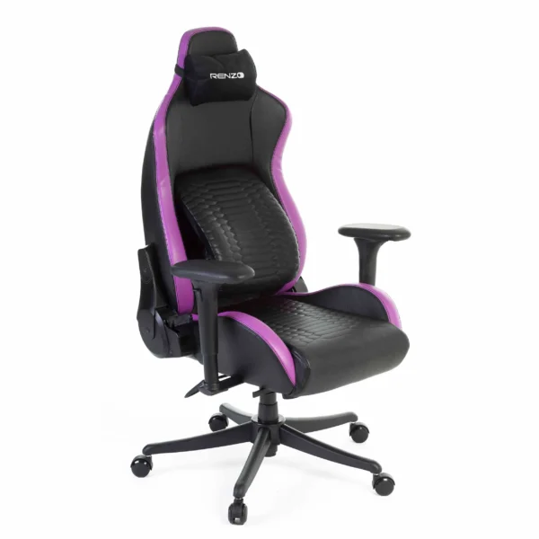صندلی گیمینگ Renzo Royal Electric Purple - Image 7