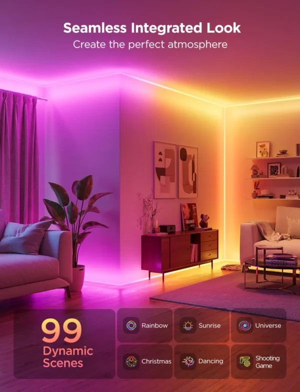 ریسه هوشمند Govee Neon Rope 5M - Image 2